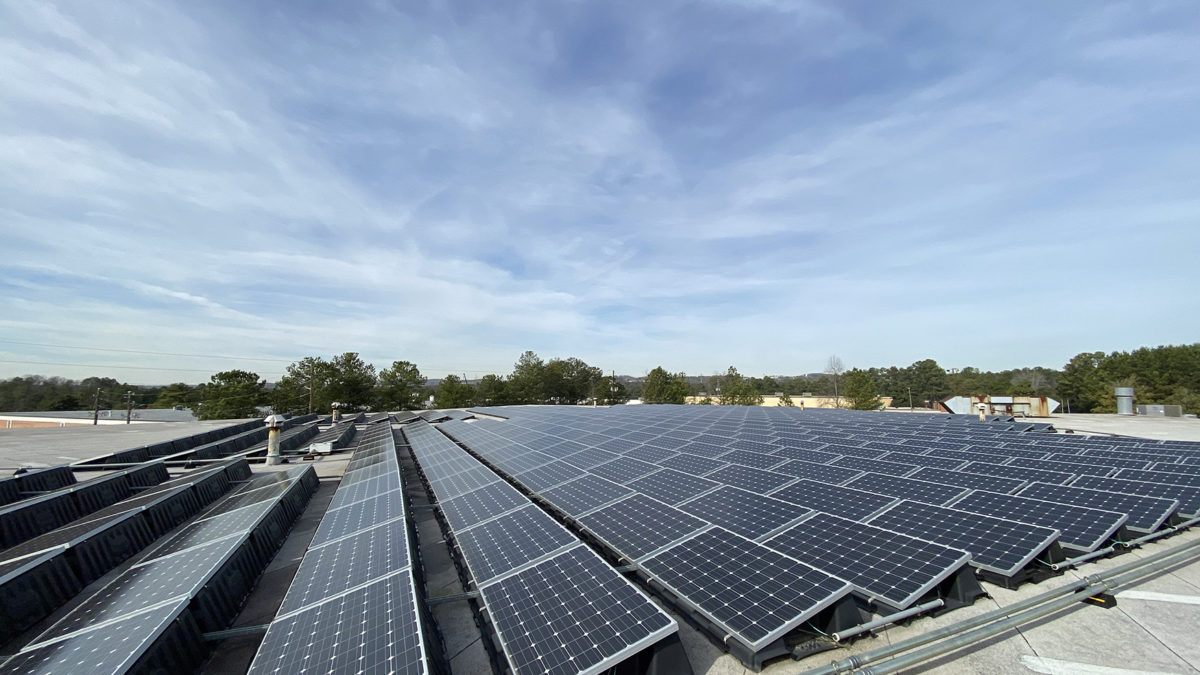 Commercial Solar Installation