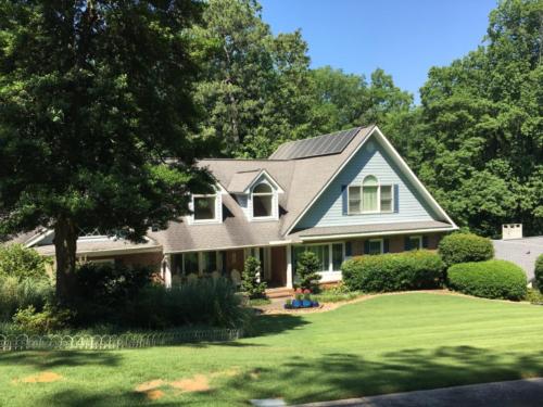 Residential Solar Panel Installation - Druid Hills, Georgia