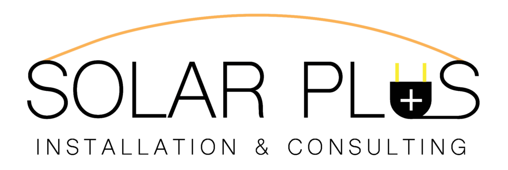 Black Solar Plus Logo