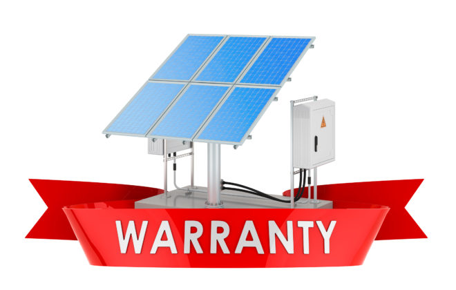 how do solar panel warranties work