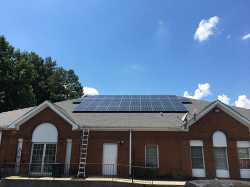 Rooftop Residential Solar Installation