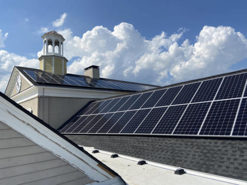 Dacula, GA - Commercial Rooftop Solar Panel Installation