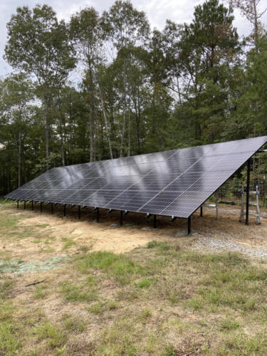 Ground Mount Solar Installation